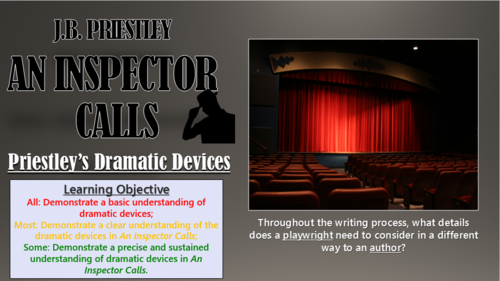 An Inspector Calls: Priestley's Dramatic Devices
