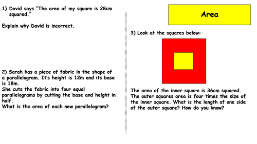 year 6 maths problems teaching resources