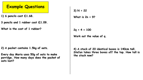 year 6 maths problem solving challenges