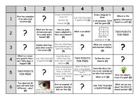 KS3 and KS4 Genetics Revision lesson by Cengiz8849 - Teaching Resources