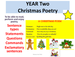 Poetry Year 2 Christmas unit | Teaching Resources