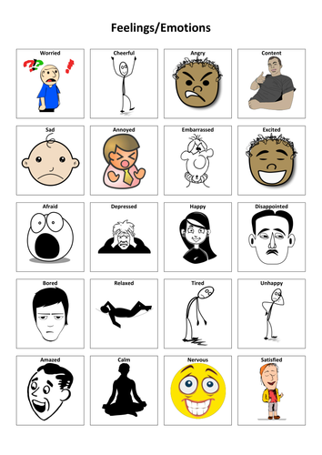 Feelings/Emotions: Spanish Vocabulary Card Sort | Teaching Resources