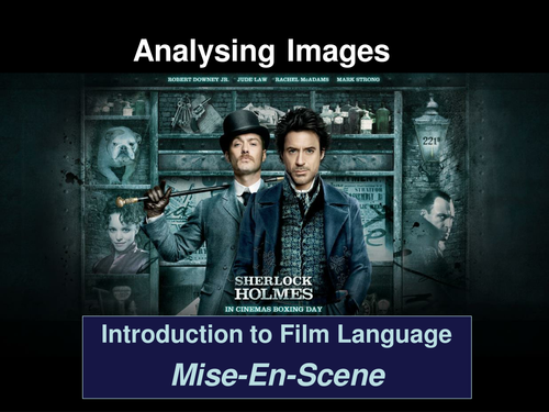 Introduction to Film Language Mise-En-Scene-