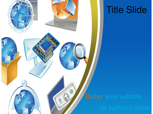 Computer Network PPT Template | Teaching Resources