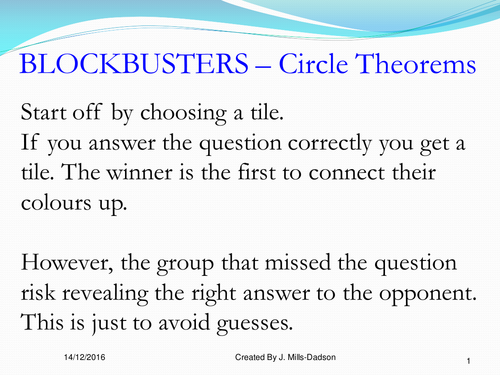 Interative Games on Circle Theorems