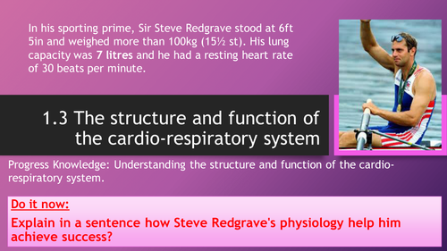 AQA GCSE PE - 2016 New Spec - 1.3 - The Respiratory System