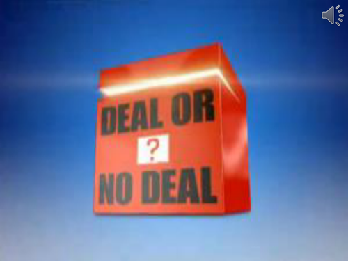 deal or no deal template powerpoint free