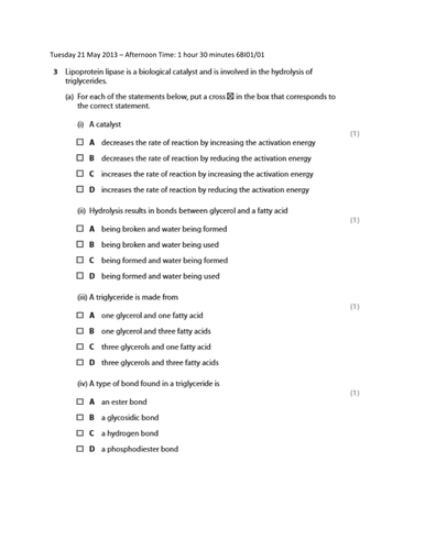 As Level Biology Statins And Other Drugs For Cvds Cardio Vascular