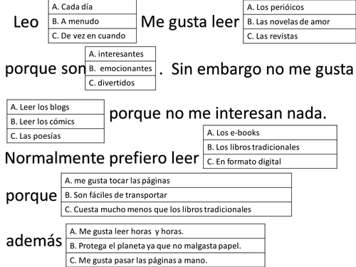 Viva GCSE Module 3 Leer es un placer