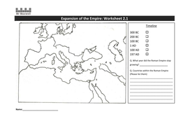 Lesson 2: Growth of the Roman Empire by mr_maxwell_history | Teaching ...