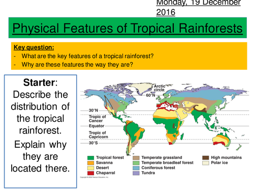Entire scheme of work for new AQA GCSE geography Ecosystems | Teaching ...