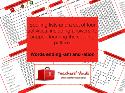 y5-spelling-activities-pack-words-ending-ant-ation-teaching