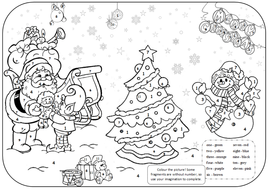 Christmas colouring | Teaching Resources