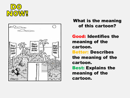 New AQA GCSE The Living World- Tropical Rainforests Lesson #4