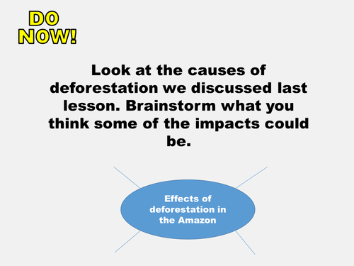 New AQA GCSE The Living World- Tropical Rainforests Lesson #6