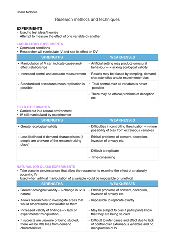 ocr research methods paper