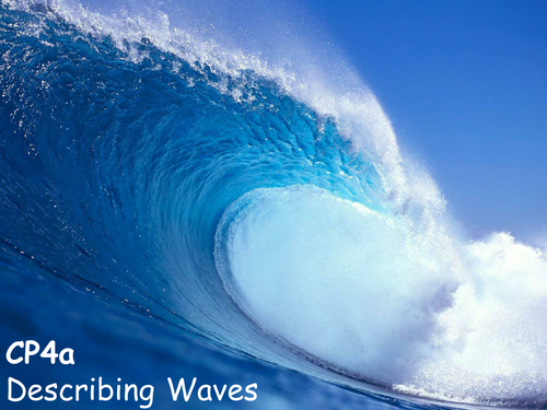 Edexcel CP4a Describing Waves