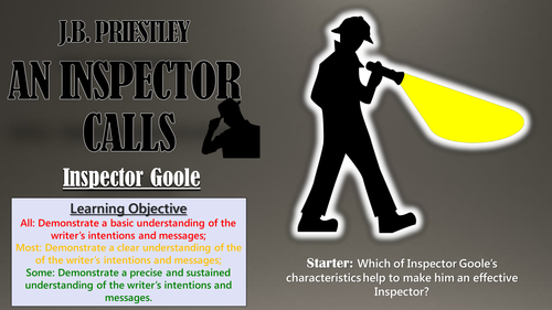 An Inspector Calls: Inspector Goole