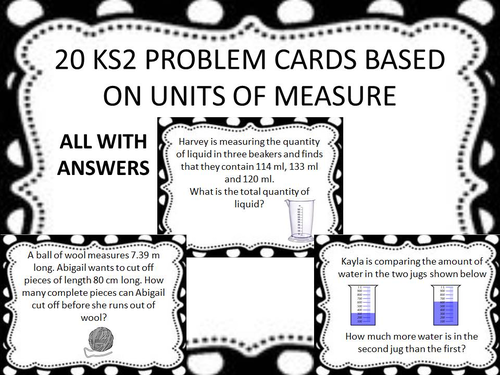 ks2 problem solving cards