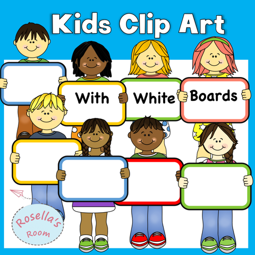 Message Board Clip Art Kids by RosellasRoom Teaching Resources TES