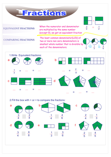 Fraction with easy ways | Teaching Resources