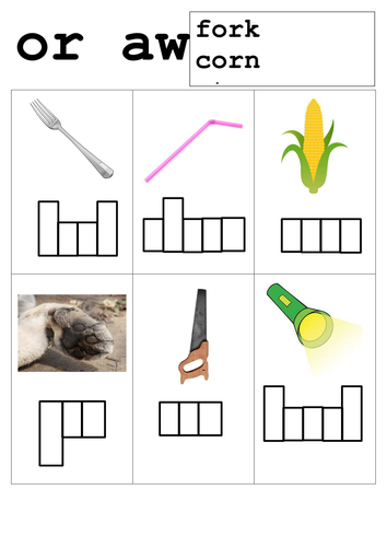 kindergartenyear 1 phonics worksheets set 4a teaching resources