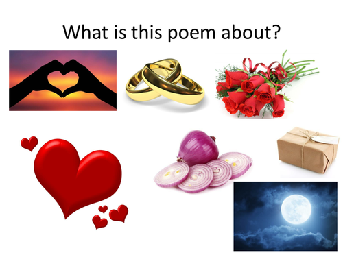 Valentine Carol Ann Duffy RELATIONSHIPS PPT and Pupil Tasks