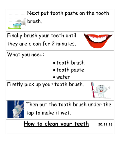 My Teeth Lesson (for SEND or young children) | Teaching Resources