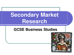 methods of secondary research business gcse