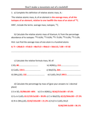 Moles questions worksheet with answers - Mountain out of a Molehill ...