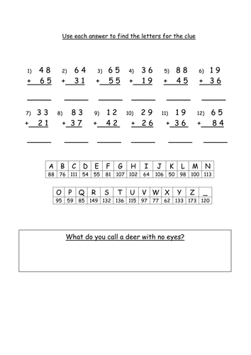 crack-the-code-addition-teaching-resources