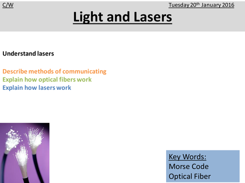 OCR Gateway Science P1d PowerPoint