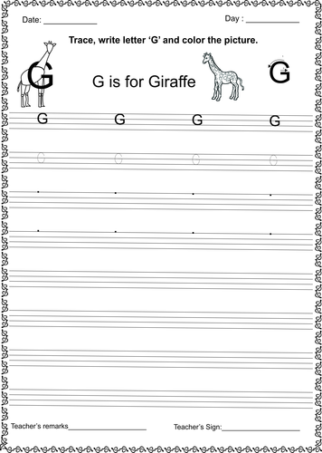 g to k learn with tracing and matching teaching resources
