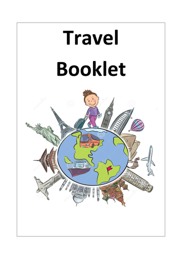 English Travel Booklet -  Activity/Homework