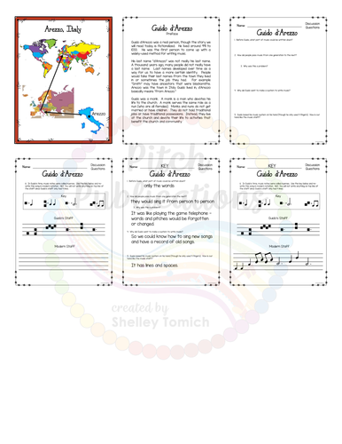 Music Sub Tub Stuffers 3 5 Music Substitute Plan Guido d Arezzo