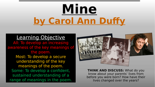 Before You Were Mine - Carol Ann Duffy - Love/ Relationships Poetry