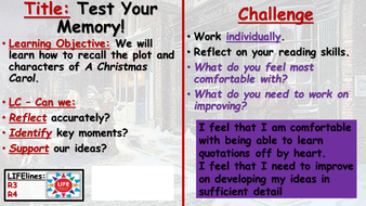 A Christmas Carol Revision | Teaching Resources