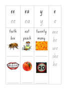 Kindergarten/Year 1 Phonics Worksheets Set 4b | Teaching Resources