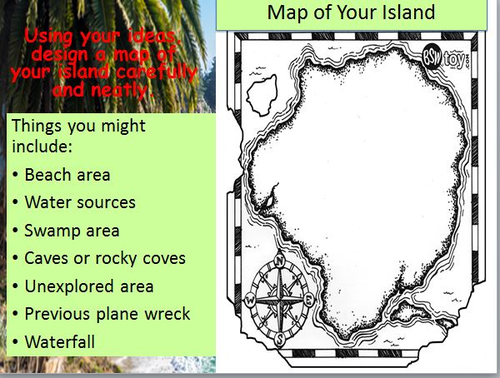 The Island Survival Diary Lesson Teaching Resources 