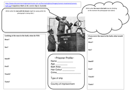 Convict Australia: Language, Reading and Writing activities | Teaching ...