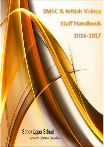 SMSC and British Values Handbook for Staff