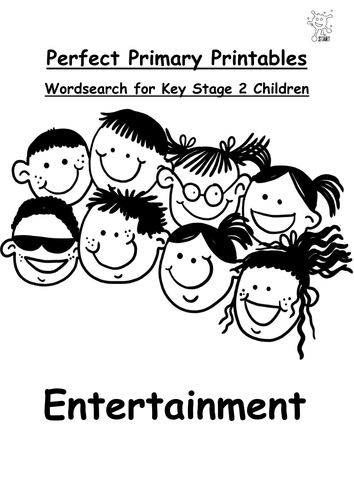 English. Wordsearch: Entertainment