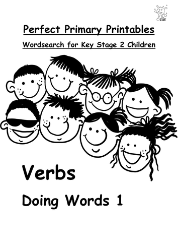 English. Wordsearch: Verbs 1