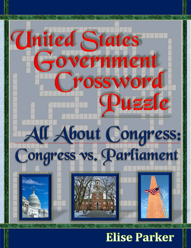 Congress Crossword Puzzle: Congress vs Parliament (U S Government