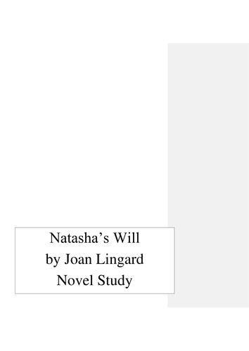 Natasha's Will Read and Respond