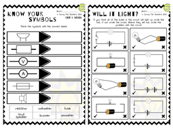 Exciting Electricity Worksheets and Activities | Teaching Resources