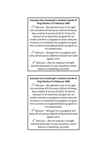 AQA (9-1) GCSE History - Health and the People - Lesson 12 (Quackery & Great Plague)