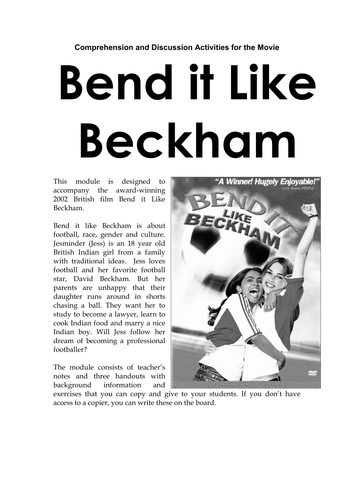 Bend It Like Beckham Film resources