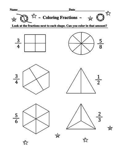 introduction to fractions resources tes