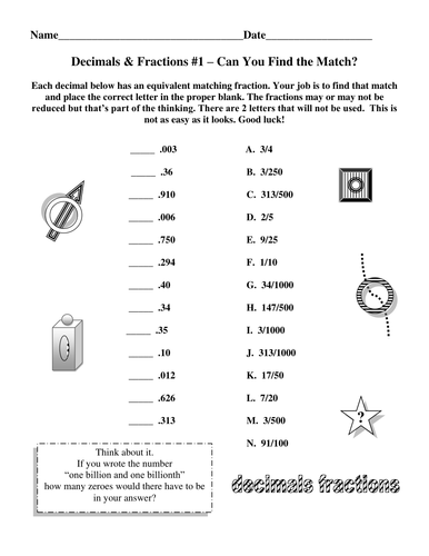 decimals bundle 10 worksheets teaching resources